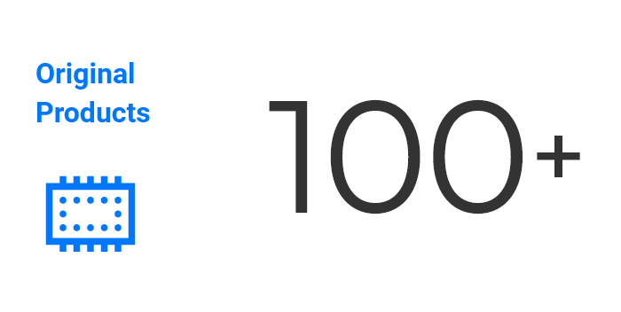 オリジナル製品 100点