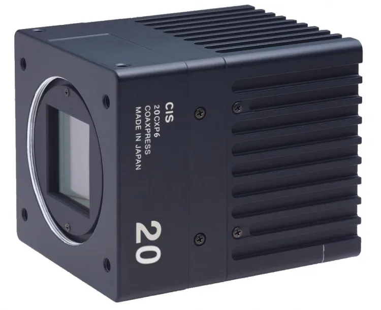 1.1型20ﾒｶﾞﾋﾟｸｾﾙCMOS CoaXPressカメラ VCC-20CXP6M(モノクロ)/VCC