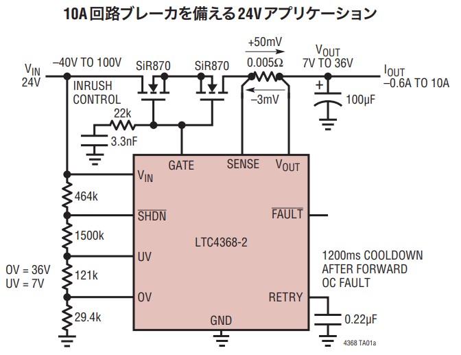 24Vアプリケーション