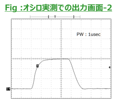 オシロ実測での出力イメージ２