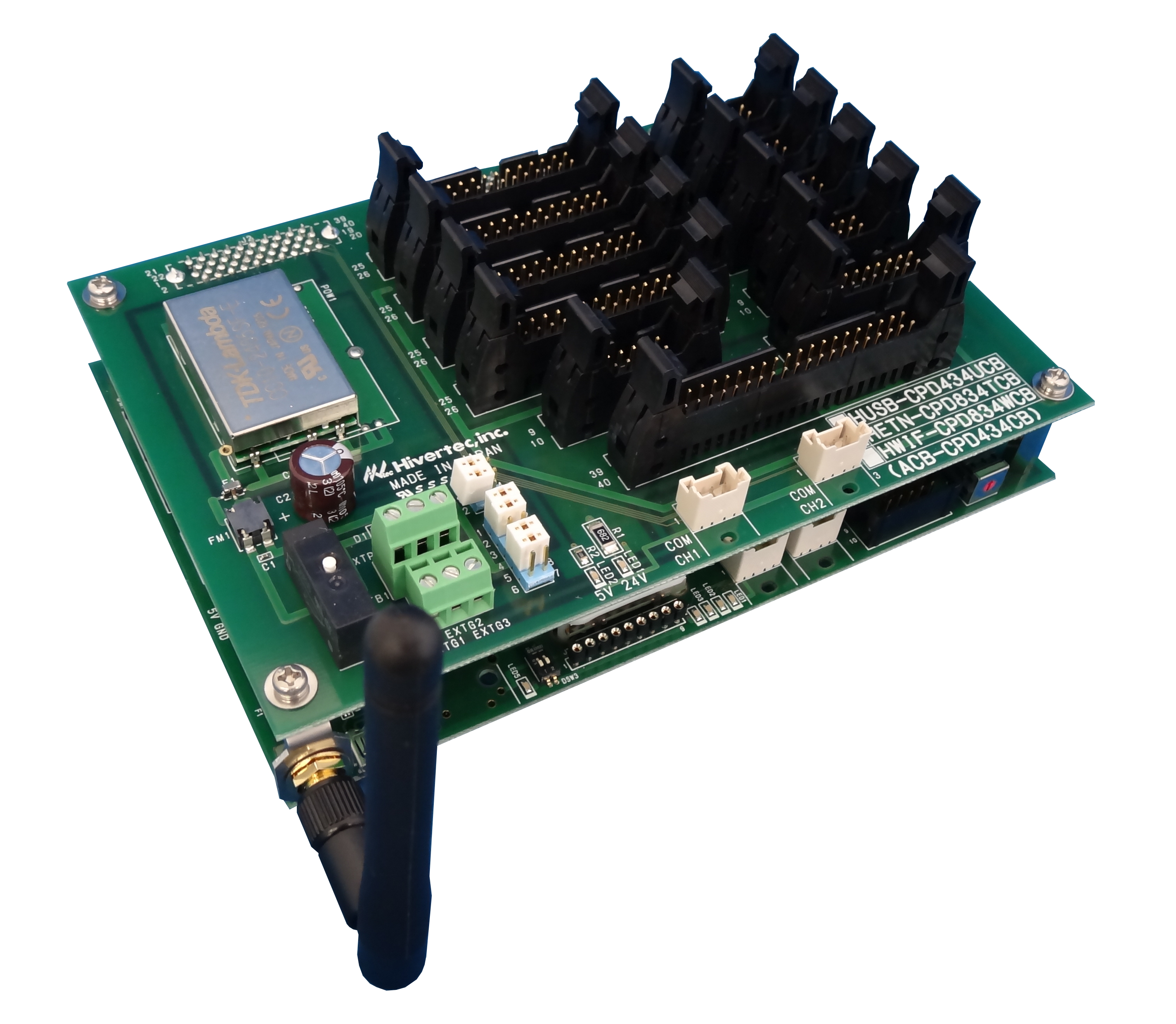 WiFi I/F 4軸位置決めボード HWIF-CPD834WCB | 株式会社ハイバーテック