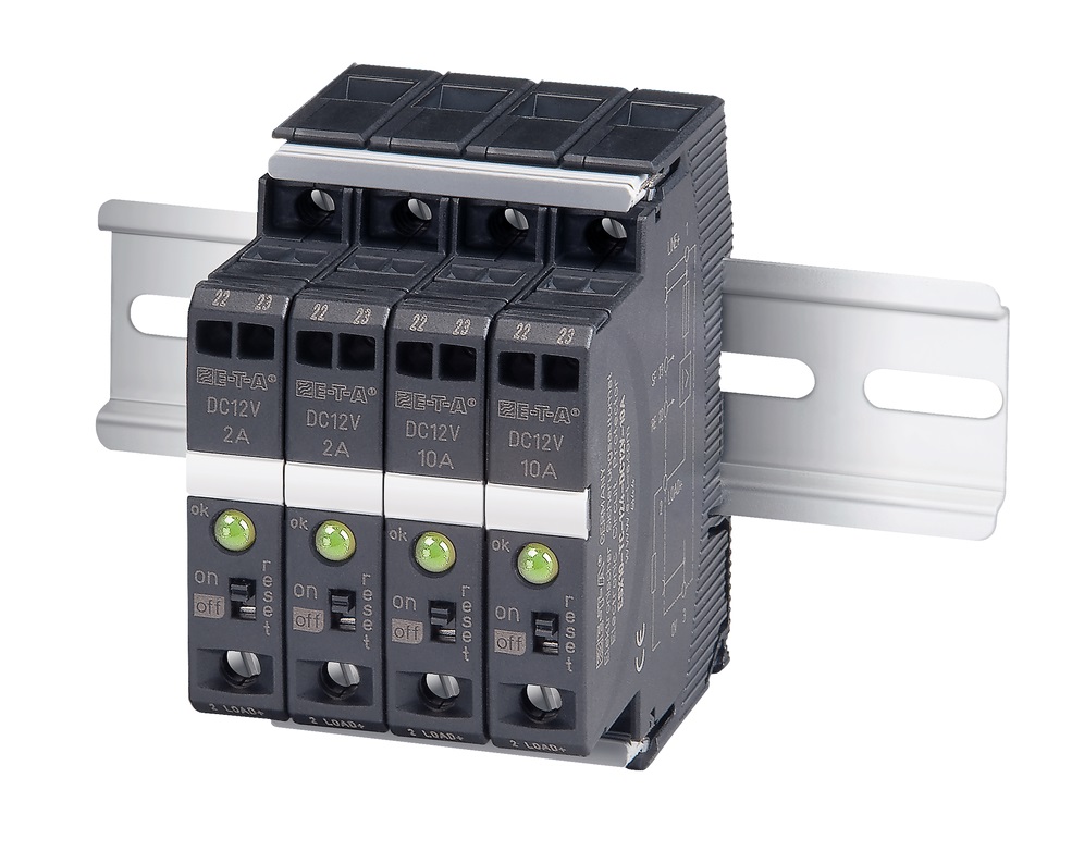 ESX10 DINレール取付 バスバー使用