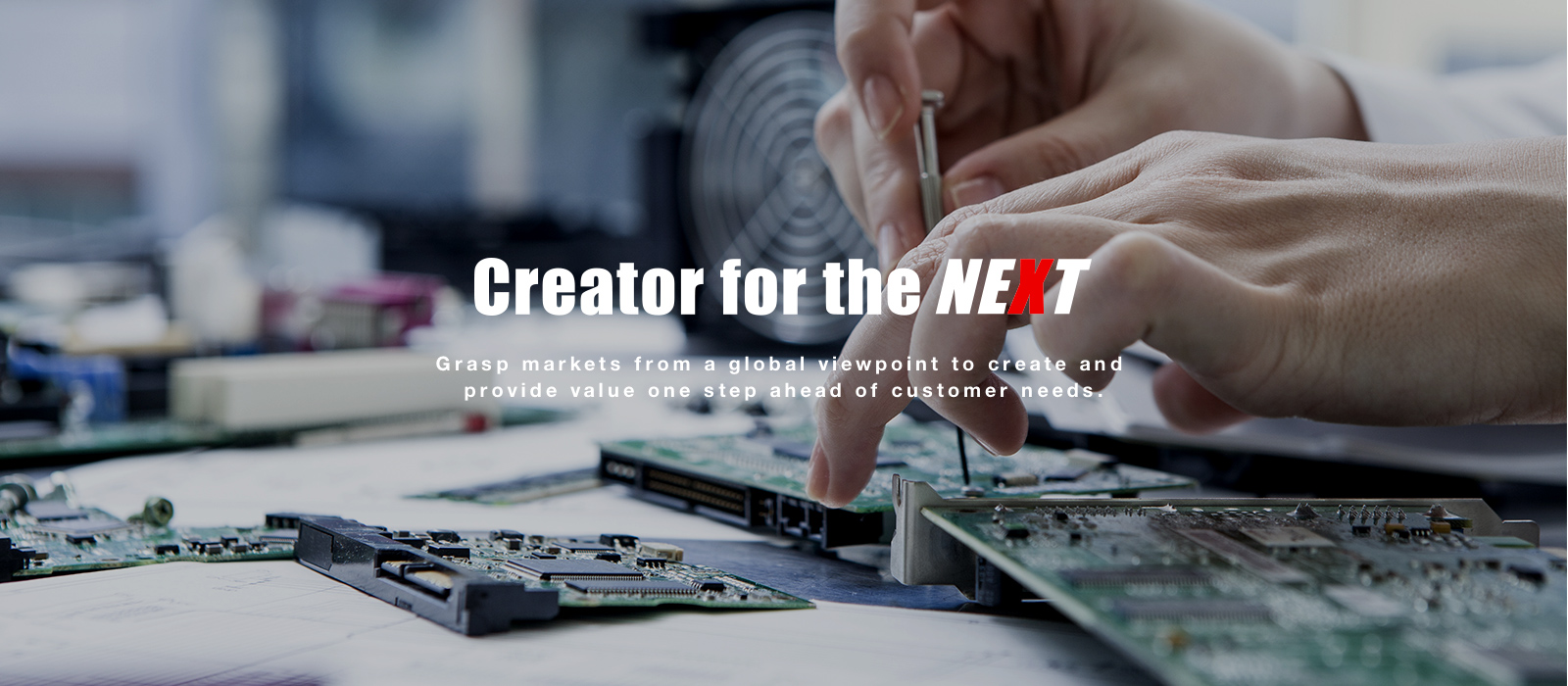 Creator for the NEXT
